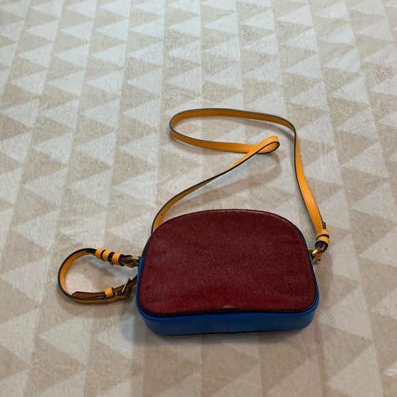 J. Crew Bags J Crew Devon Camera Bag Colorblock Calf Hair Poshmark